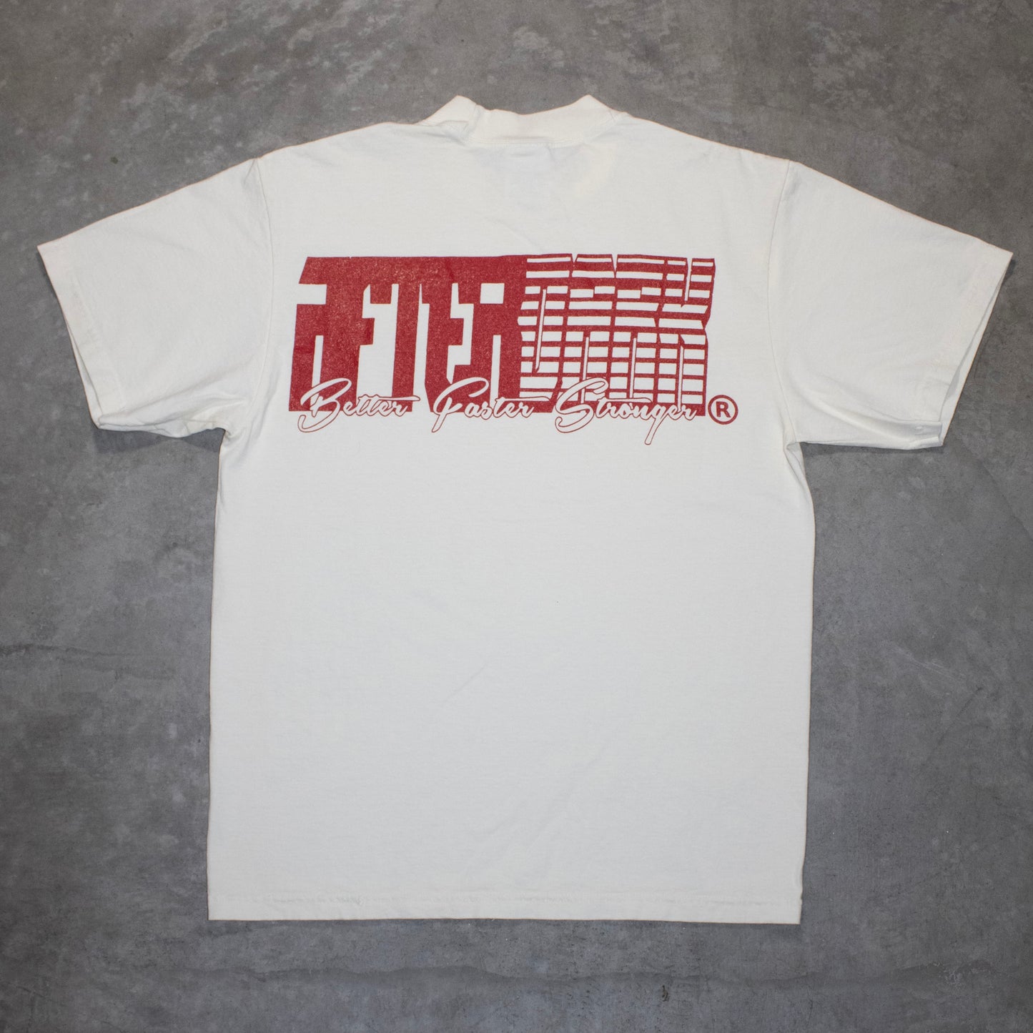 BETTER, FASTER, STRONGER - CREME TEE