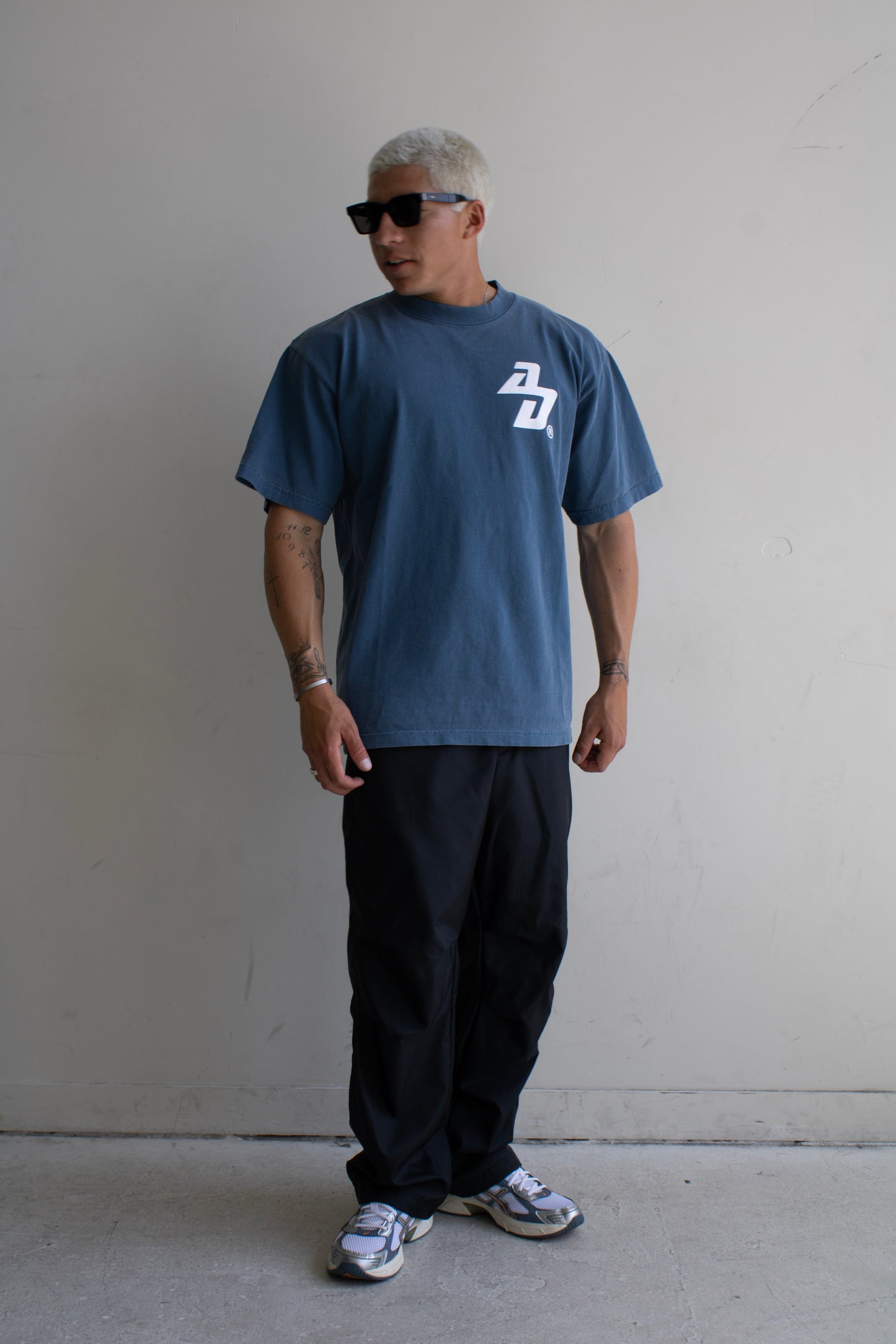 BETTER, FASTER, STRONGER - BLUE TEE