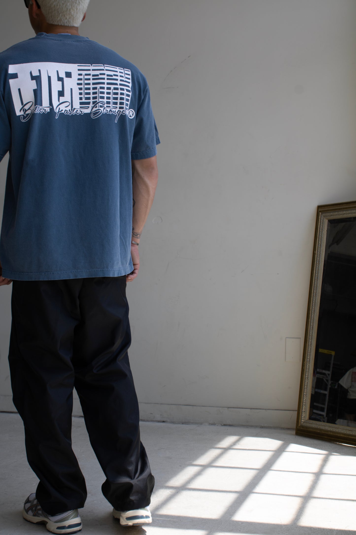 BETTER, FASTER, STRONGER - BLUE TEE