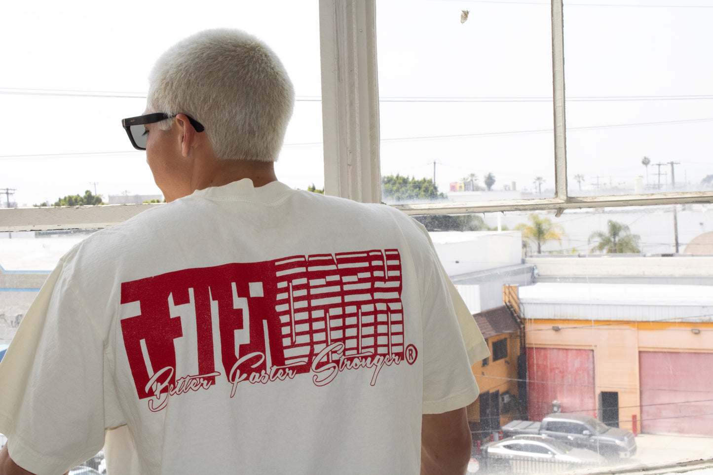 BETTER, FASTER, STRONGER - CREME TEE